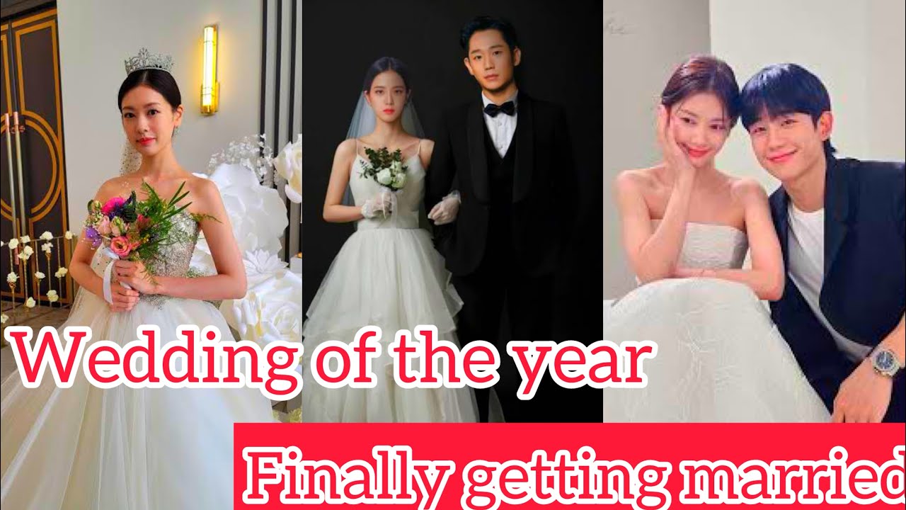 Just MarriedJung So Min And Jung Hae In Confirmed Their Dream Marriage