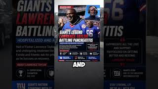 Lawrence Taylor Hospitalized While Battling Pancreatitis #shorts #nfl #nflnews #footbal #usa