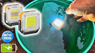 Rechargeable Double-Sided Work Lights - Unboxing/Review