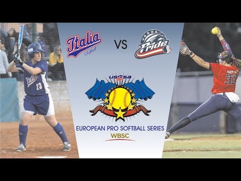 Italy vs USSSA Pride - European Pro Softball Series - Game 12 Italy vs USSSA Pride - European Pro Softball Series - Game 12