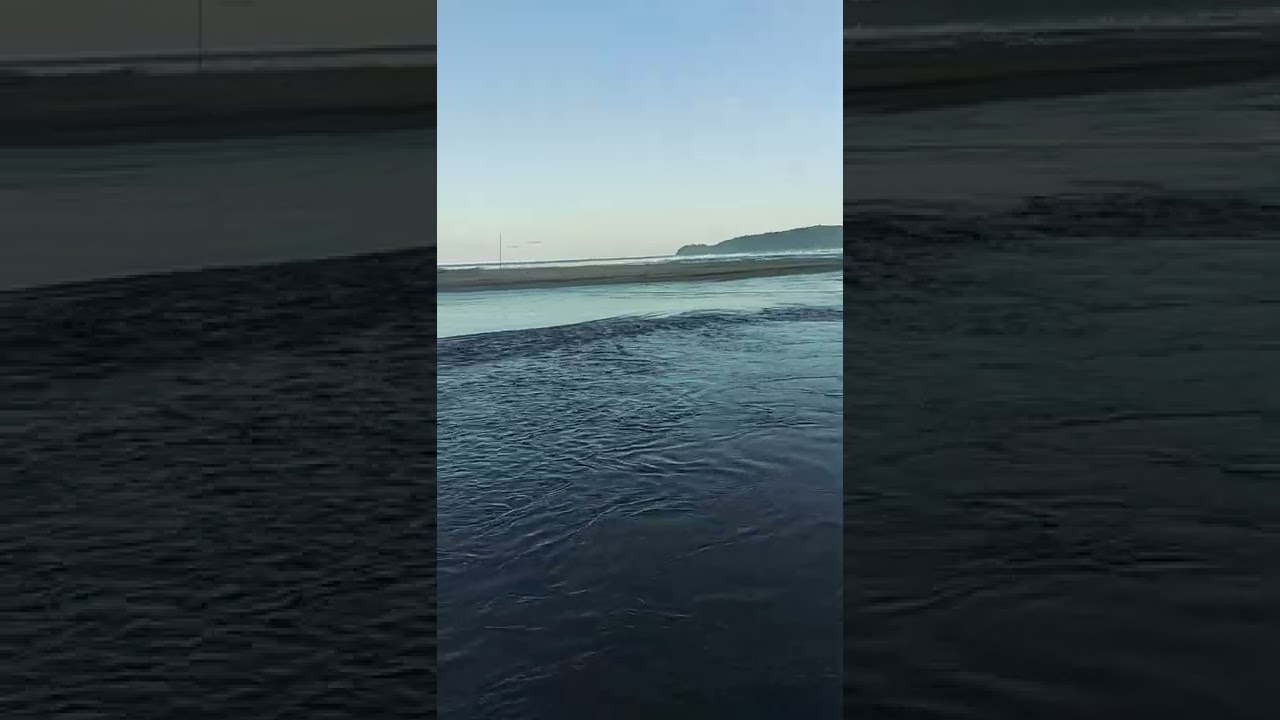 Muara, adalah pertemuan air laut dan sungai dari daratan.