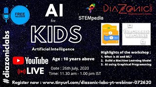 Free Webinar on AI for Kids | Diazonic Labs