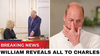 King Charles SHOCKED As He BANS Camilla After READING William s BOMBSHELL Report