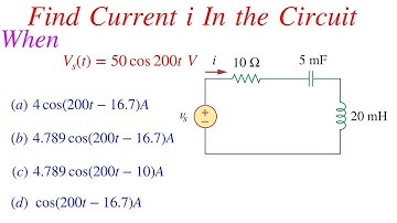 How To Find current in the Given circuit || Circuit Analysis Solved Problem