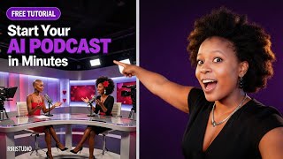 I Made a Full Podcast With AI (Zero Camera, Zero Skills)