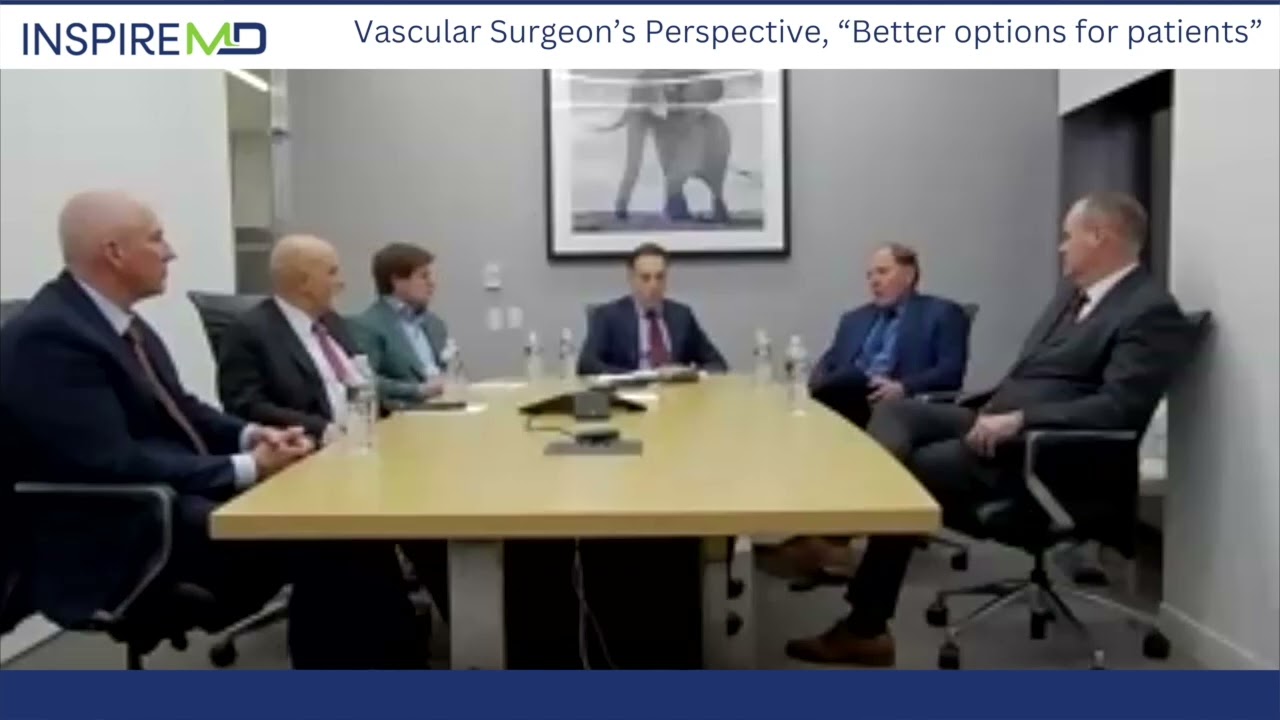 Vascular Surgeon’s Perspective, \" better options for patients\" (Dr. Pat Muck)