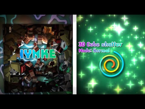 3D Cube Shatter - Funimate