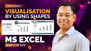Using Shapes for data visualisation in Microsoft Excel
