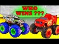 Hot Wheels Monster Trucks VS Blaze and the Monster Machines - Who WINS ?