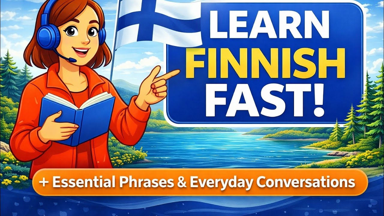 Learn Finnish for Beginners | Essential Everyday Phrases 🇫🇮 part 3