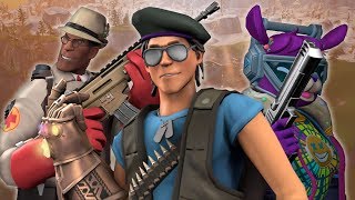 Tf2Tubers and a Furry team up to stop Thanos!