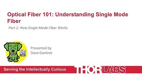 Optical Fiber 101: Understanding Single Mode Fiber (Part 1 of 2)