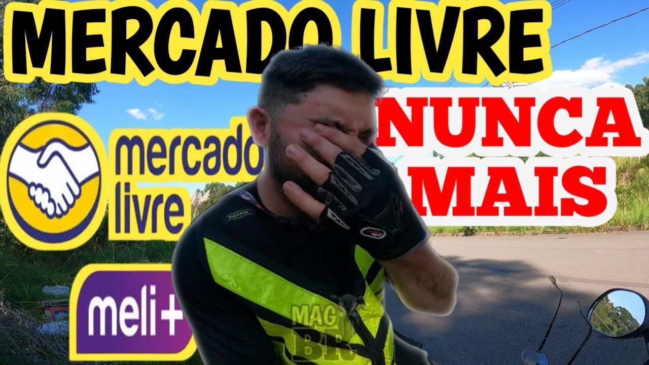 UM DIA COMO ENTREGADOR DO MERCADO LIVRE DE MOTO