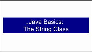15  JAVA FOR ANDROID STRING CLASS IN URDUHINDI LECTURE 15