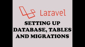 19 - SETTING UP DATABASE CONNECTION, TABLES AND MIGRATIONS IN LARAVEL ( URDU / HINDI )
