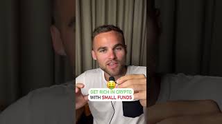 Here’s how to get rich in crypto with small funds 🤑 #shorts