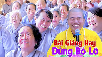 NGƯỜI NIỆM PHẬT TU NHIỀU CÓ GIÚP TIÊU TRỪ HẾT NGHIỆP CHƯỚNG HAY KHÔNG - THẦY THÍCH NHUẬN ĐỨC