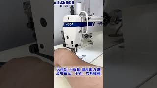 JAKI Direct drive top and bottom feeding lockstitch sewing machien H31 #sewingmachine #sewingtools