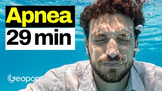 ¿Cómo aguantar la respiración durante 29 minutos y 3 segundos? La ciencia detrás del récord