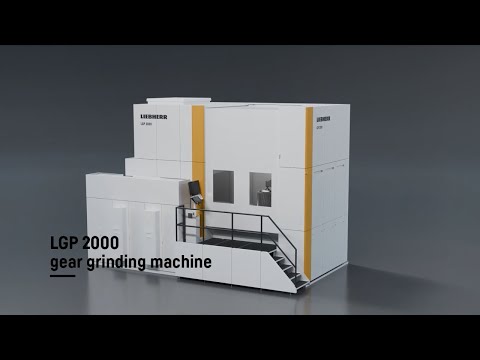 LGP 2000 – Precision and power in large gear grinding | Liebherr