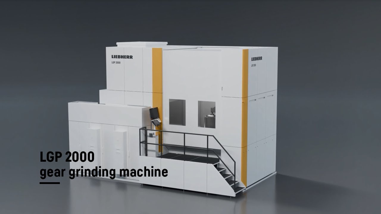 LGP 2000 – Precision and power in large gear grinding | Liebherr