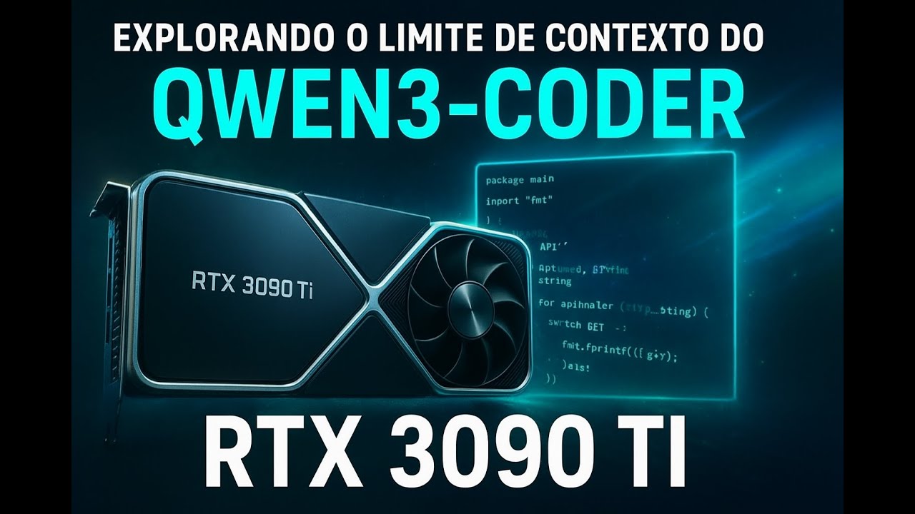 Explorando o limite de contexto do Qwen3 Coder (30B)