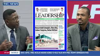 TVC Newspaper Review:  25 Schoolgirls’ Kidnap Forces Tinubu To Cancel G20 Trip screenshot 4