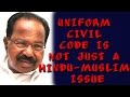 over uniform civil code rises