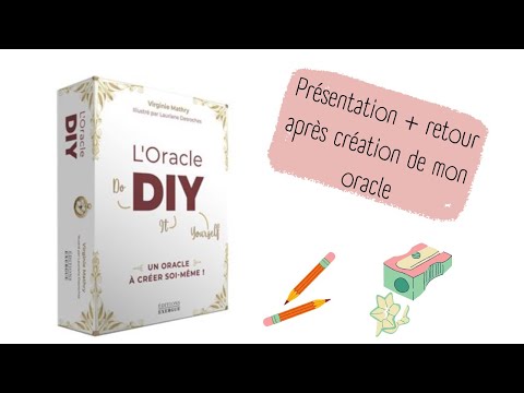 L' oracle DIY, un oracle à créer soi-même ! 🎨