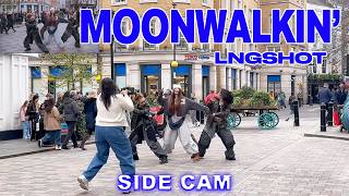 [KPOP IN PUBLIC | SIDE CAM | LONDON] LNGSHOT (롱샷) - Moonwalkin | DANCE COVER IN LONDON