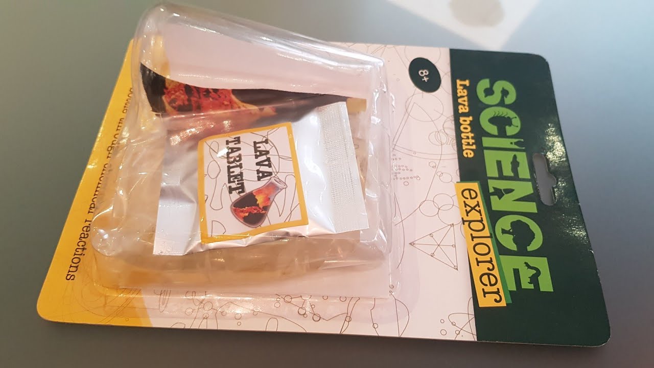 Science Lava Bottle Explorer Experiment YouTube