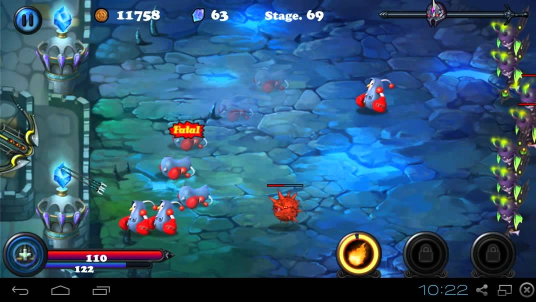 Defender Android Game Level 69 Walkthrough - YouTube