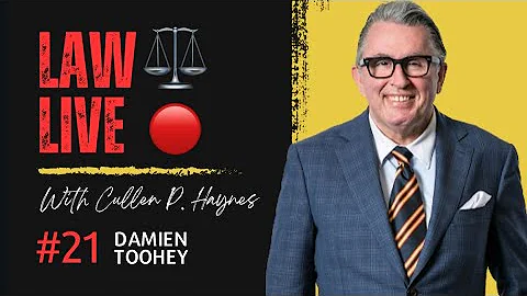 Law Live  Episode 21 with Damien Toohey, Barrister...