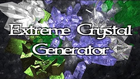 Product Upgrade: Crystal Generator