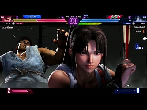 Diamonds are Mai best friend. Placement Matches with Mai | Street Fighter 6