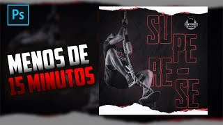 Como Criar Post Para Social Media de Academia/Crossfit - [TUTORIAL PHOTOSHOP]