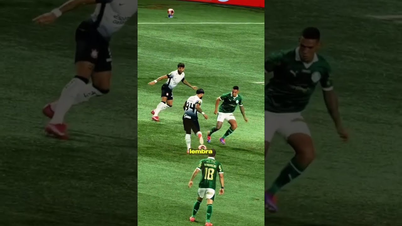 Caneta do memphis depay Corinthians e palmeiras