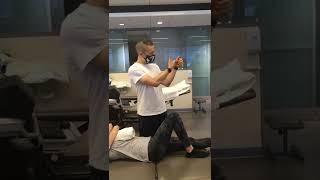 HVLA - 2022 Spinal Manipulation Course - Thoracic Upper (T1-4) Supine Technique (Part 1 of 2)