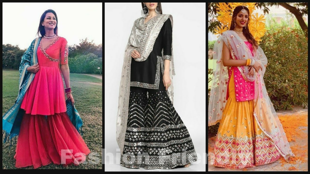 Latest sharara suit designs 2020 || Party wear sharara suits - Fashion Friendly