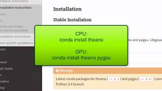 How to install Tensorflow, PyTorch, Keras, Theano, CNTK and more on Windows