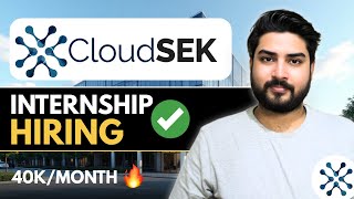 Details Cloudsek Hiring Interns🔥Apply Now News