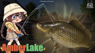 Common Carp Hangout Spot At Amber Lake (No Linear Carp for me) - Russian Fishing 4