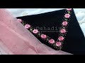 Hand embroidery  design for kurti salwar|embroidery neck design for beginners