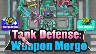 Tank Defense: Weapon Merge Game Mobile Gameplay Android screenshot 1