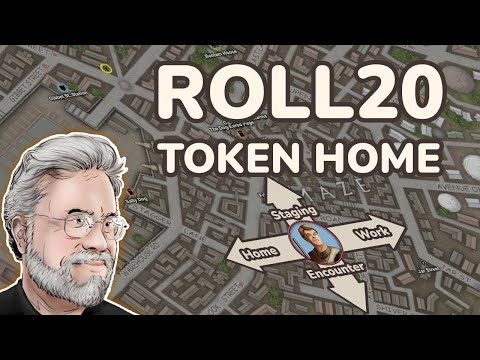 Token Home, A Roll20 script to save and restore token positions