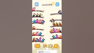 Bird Color Sort Puzzle Level 373 Solution