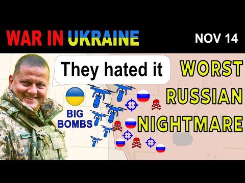 14 Nov: RELEASE THE KRAKEN. Ukrainians UNLEASH HEAVY ASSAULT OCTOCOPTERS | War in Ukraine Explained
