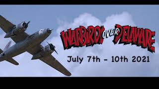 UNOFFICIAL Warbirds Over Delaware promo. 2021