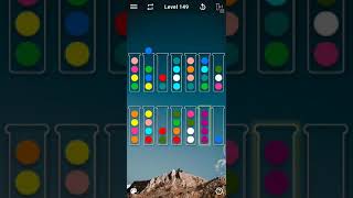 Ball sort puzzle level 149 solution #yellowbulb
