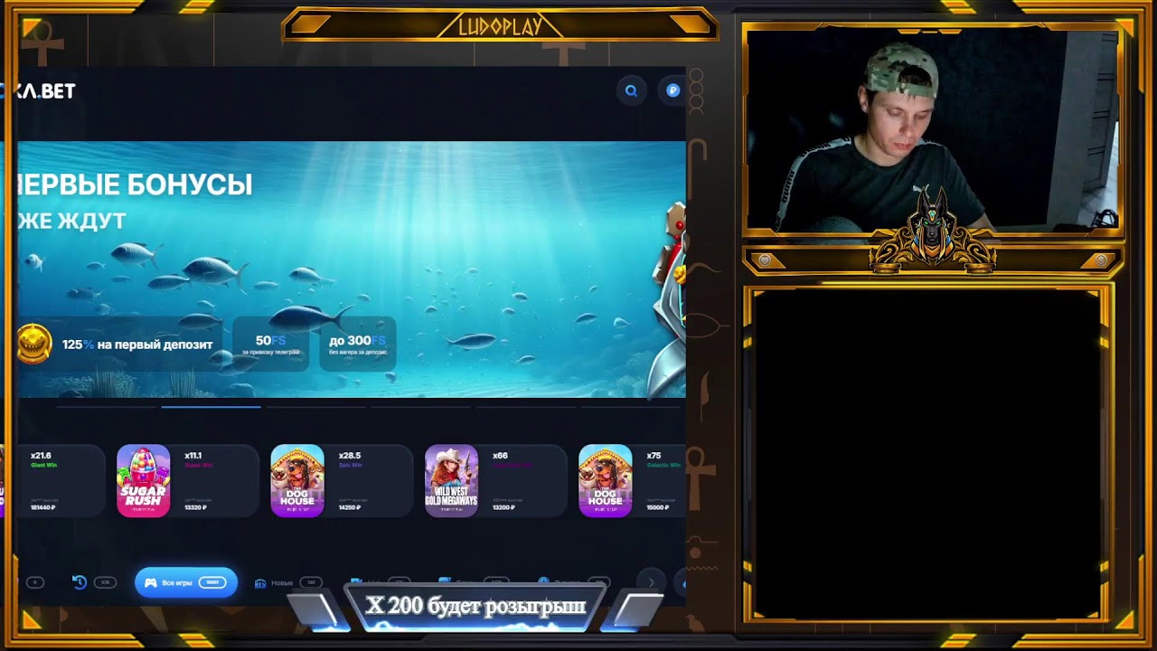 Прямая трансляция пользователя LUDOPLAY